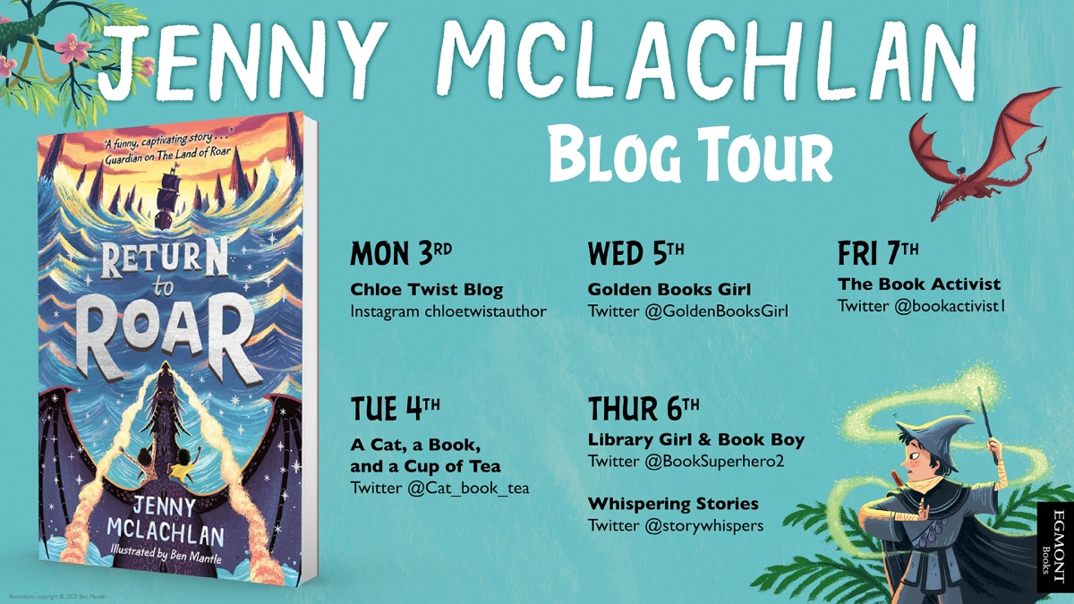 Return to Roar Blog Tour: Author Interview with Jenny McLachlan