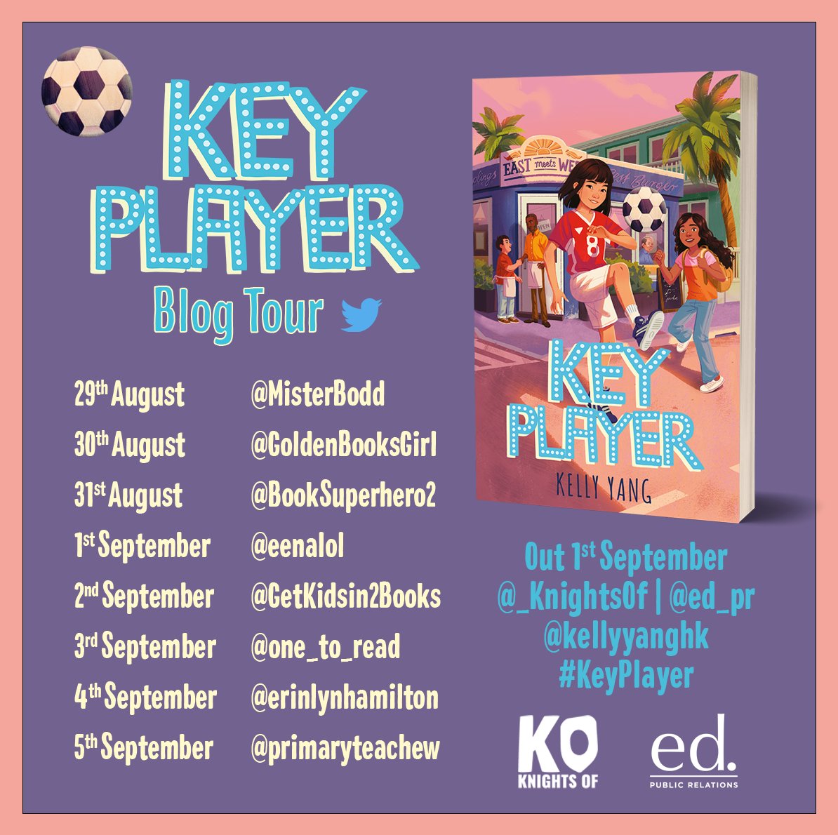 Blog Tour Review: Key Player by Kelly Yang