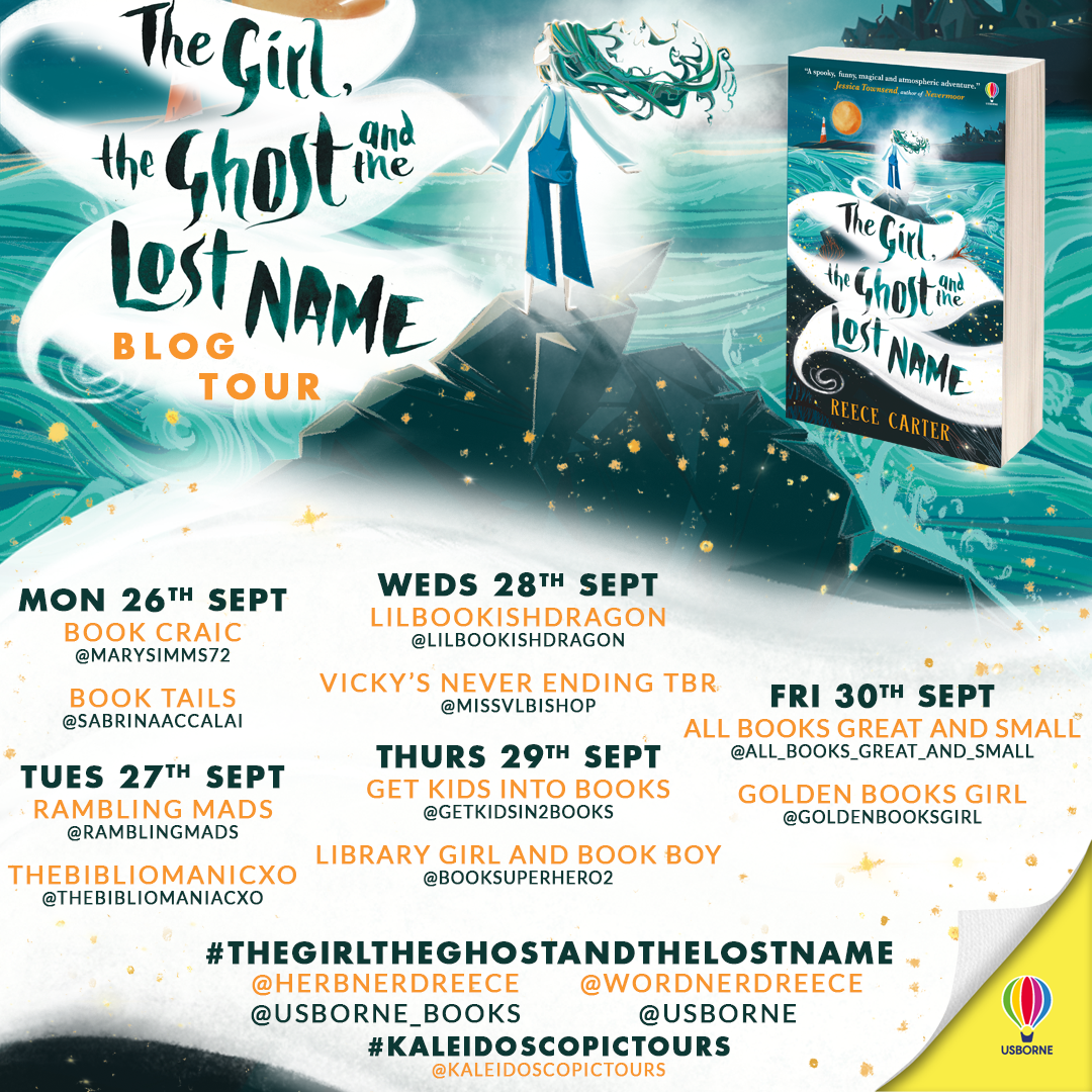 The Girl, the Ghost and the Lost Name Blog Tour: Author Interview with Reece Carter