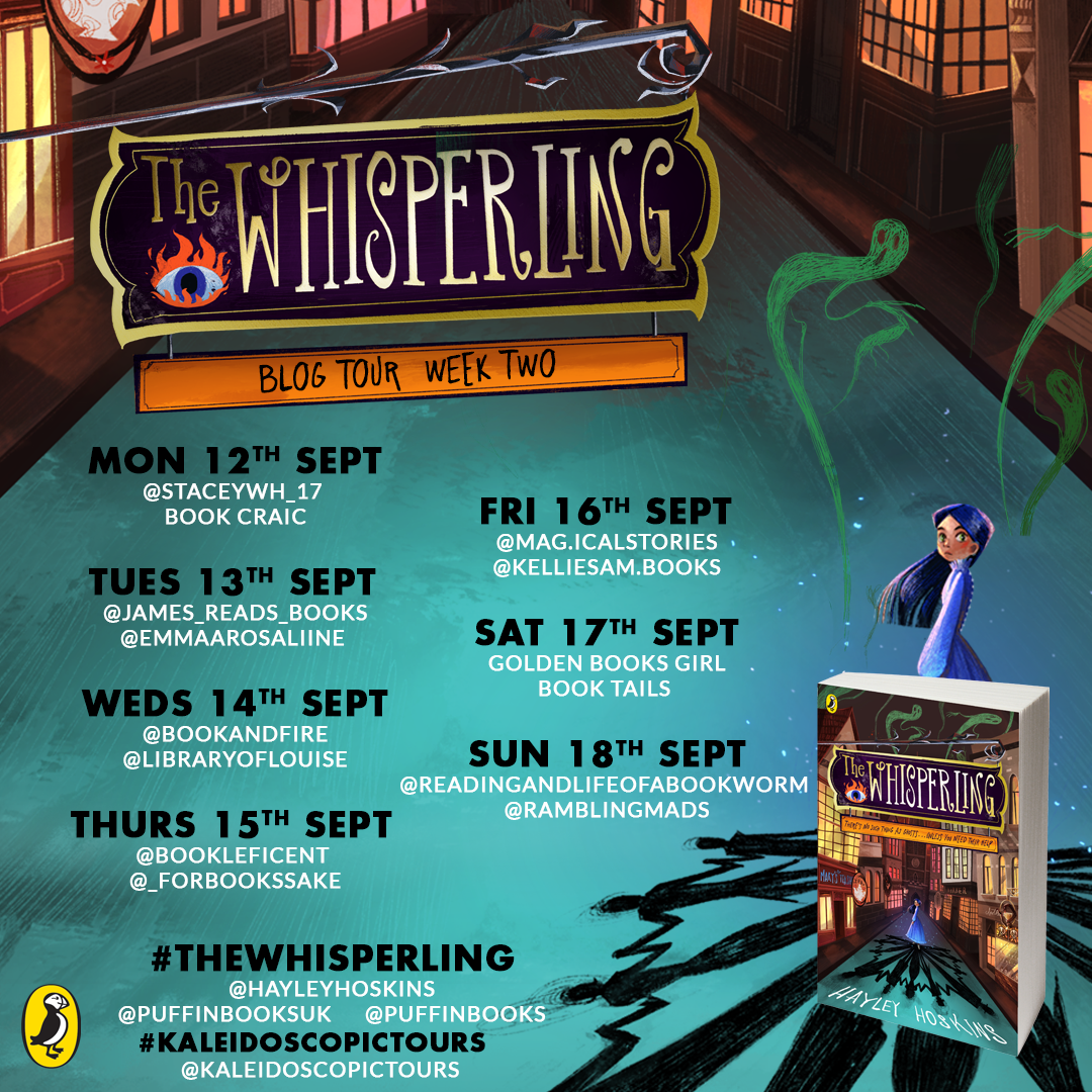 The Whisperling Blog Tour: Author Interview with Hayley Hoskins