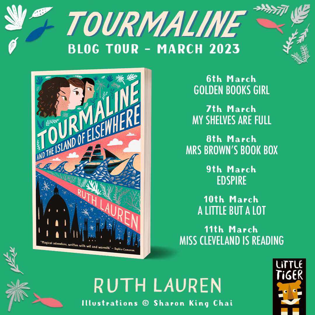 Tourmaline and the Island of Elsewhere Blog Tour: 80s Film Inspiration by Ruth Lauren