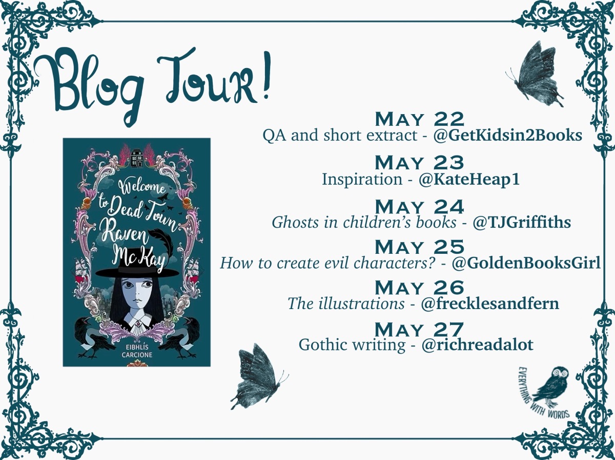 Blog Tour Guest Post: Welcome to Dead Town, Raven