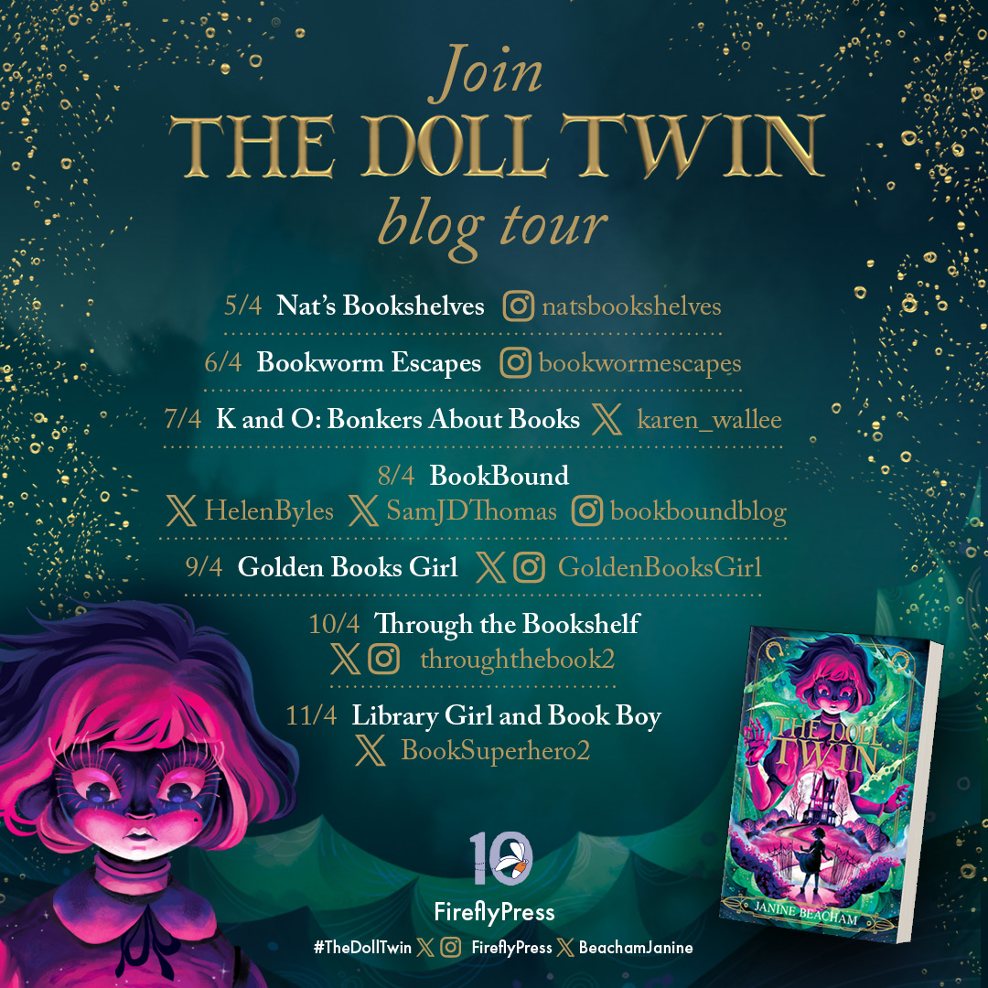 Blog Tour: The Doll Twin by Janine Beacham