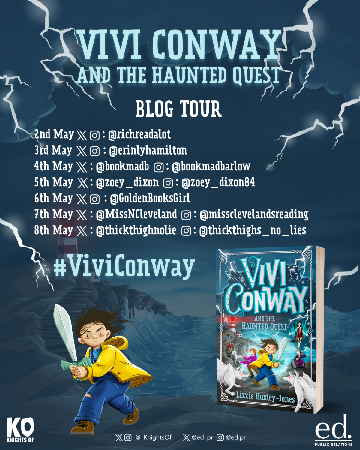 Blog Tour Extract: Vivi Conway and the Haunted Quest by Lizzie Huxley-Jones